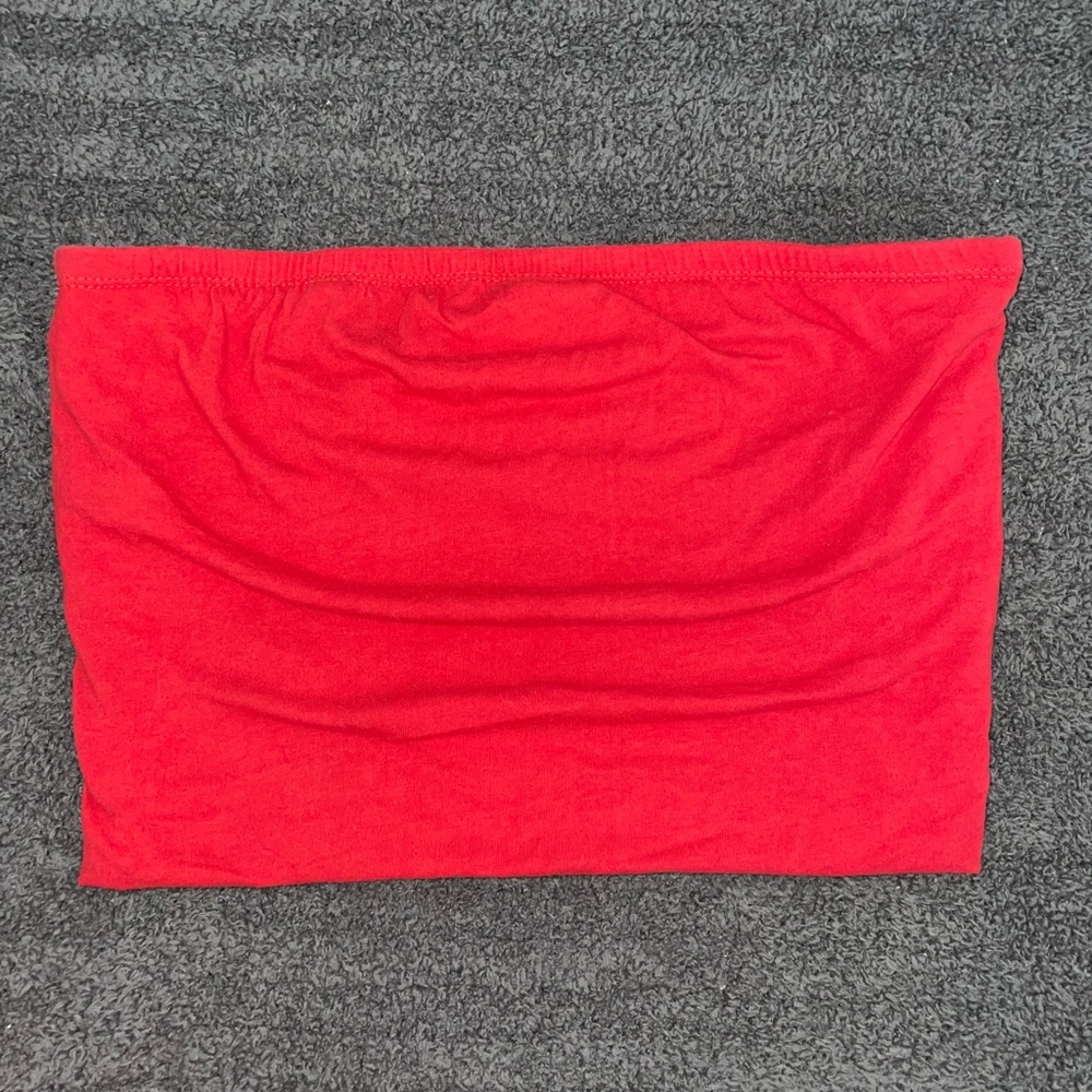 Active USA Women’s Red Tube Top, Size: Medium